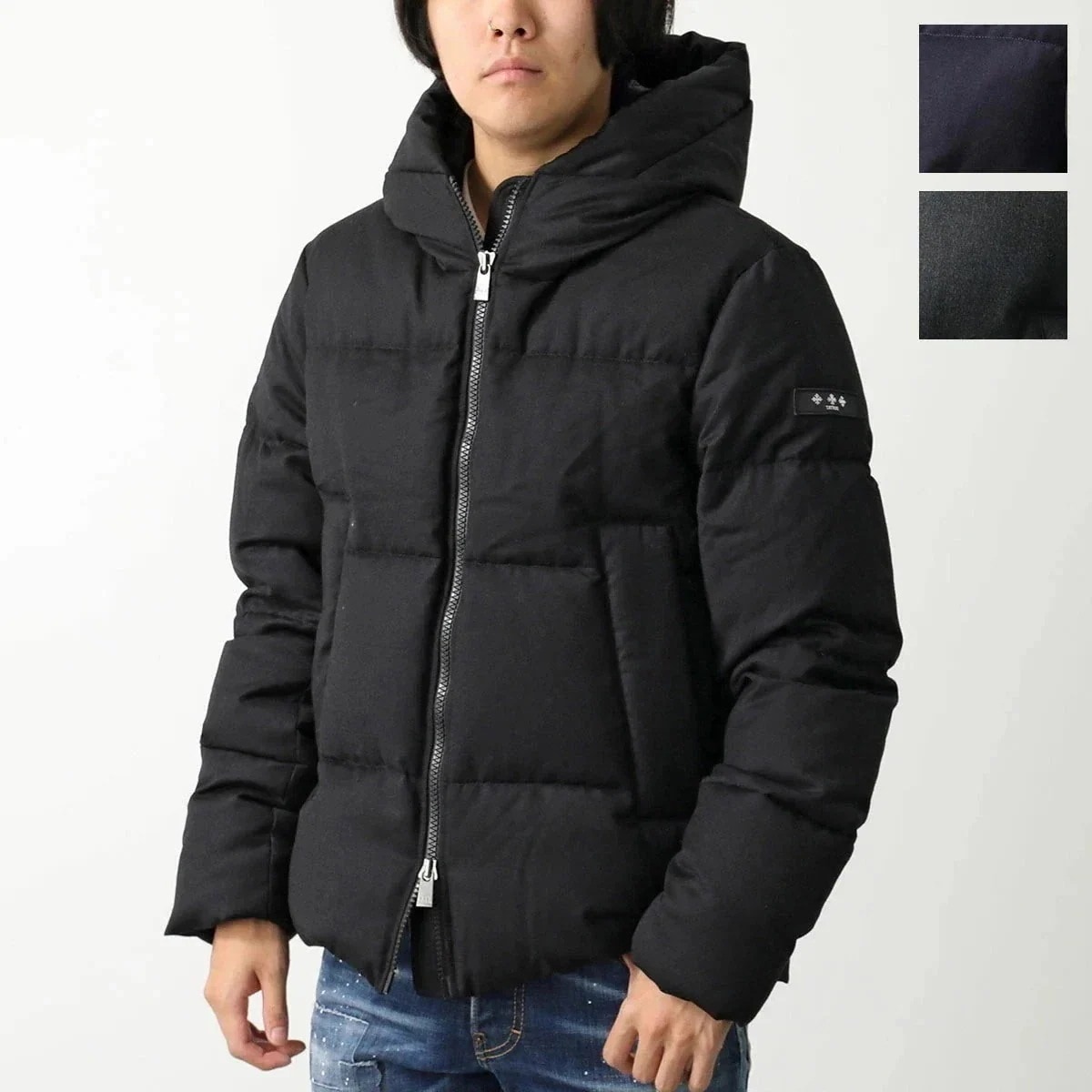 TATRAS タトラス ダウンジャケット ANTOLDO アントルド MTKE24A4270-D メンズ ウール フード付 ブルゾン カラー3色