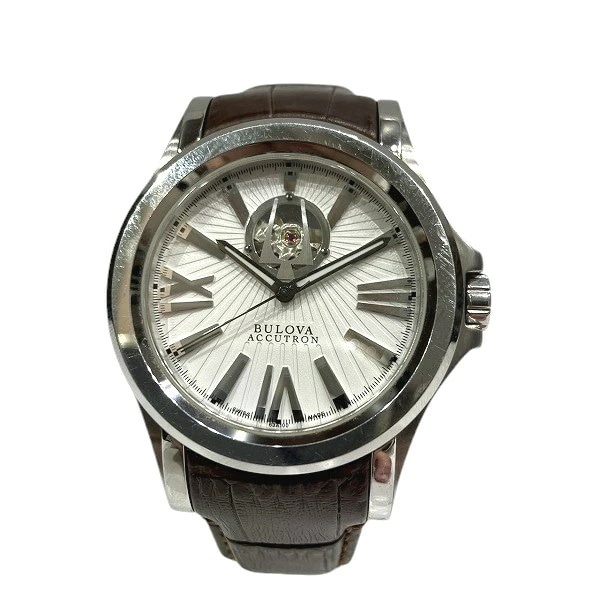 ブローバ アキュトロン カークウッド ハートビート 63A100 自動巻 腕時計 メンズ【中古】