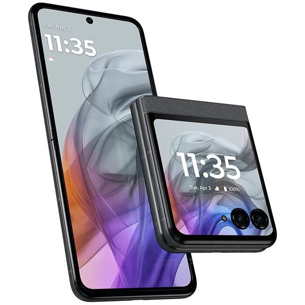 Razr 50 5G 折りたたみスマートフォン 6.9インチ OLEDディスプレイ デュアルカメラ 高性能バッテリー搭載 最新モデルコアラグレイ