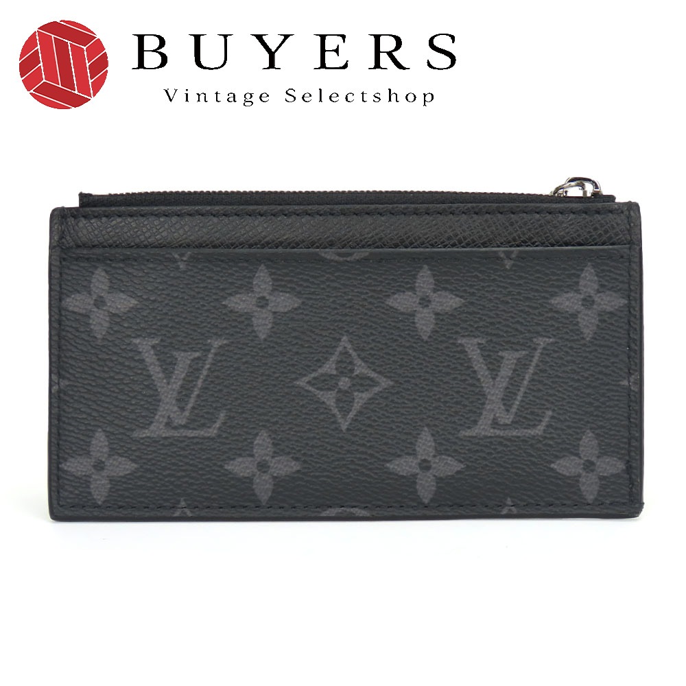 中古 コインケース コインカード・ホルダー M30271 モノグラムエクリプス タイガラマ ノワール ブラック フラグメントケース 小物 普段使い メンズ 男性