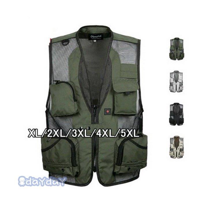 ベスト メンズ 多機能ベスト メッシュベスト 釣りベスト アウトドアベスト 作業服 カメラマン 登山 Chrysalisventures