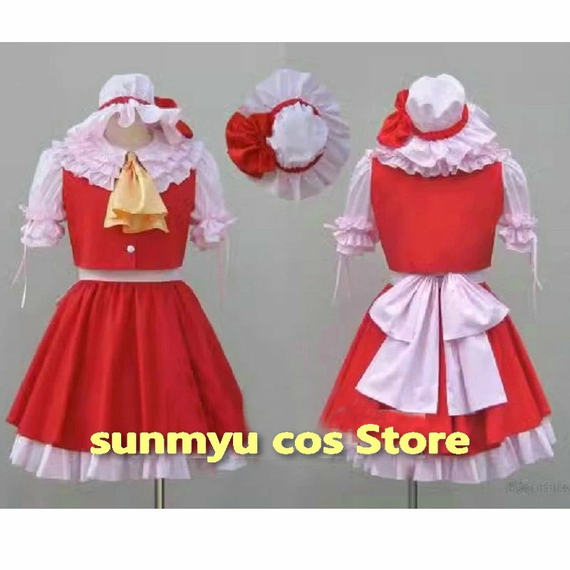 東方project フランドール・スカーレット コスプレ衣装 オーダーサイズ