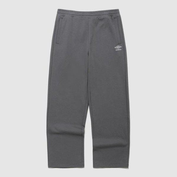 パンツ JQS UQ123CFP18-MCH エッセンシャル ルーズ ストレート パンツ / H.CHARCOAL