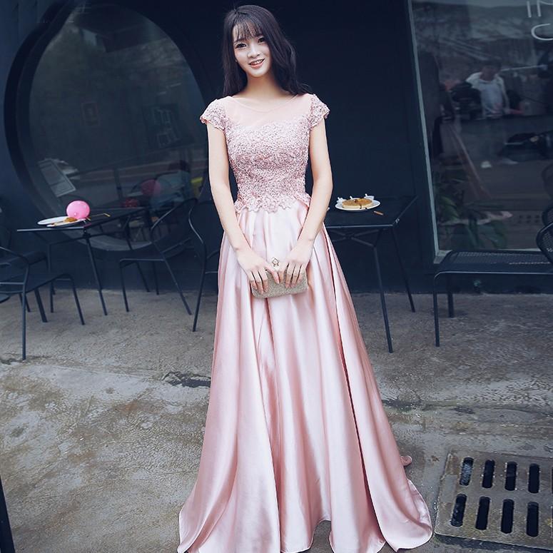 ウェディングドレス ウエディングドレス カラードレス ピンク 演奏会 ロングドレス パーティードレス 結婚式 花嫁 フォーマル 二次会ドレス 安い イブニングドレス カクテルドレス 発表会ドレス 披露