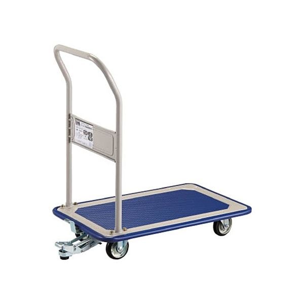 プレス製台車 固定式 840x540mm ストッパー付 250KNS 1台 組立品