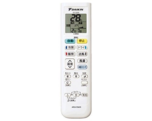 ダイキン 純正エアコン用リモコン ARC478A15 5,550円