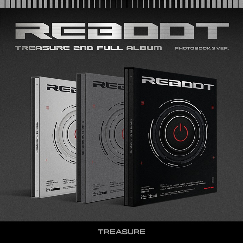 [3種セット] TREASURE 2ND FULL ALBUM [REBOOT] PHOTOBOOK VER. 韓国チャート反映
