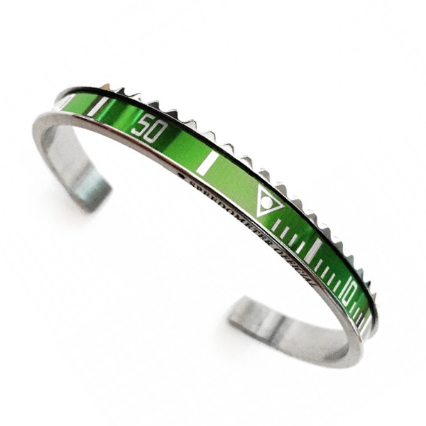 [speedometer Official] (正品)(高品質)クラシックグリーンブレスレットSurgical Steelペアブレスレット /独占輸入/ おしゃれ/클래식그린