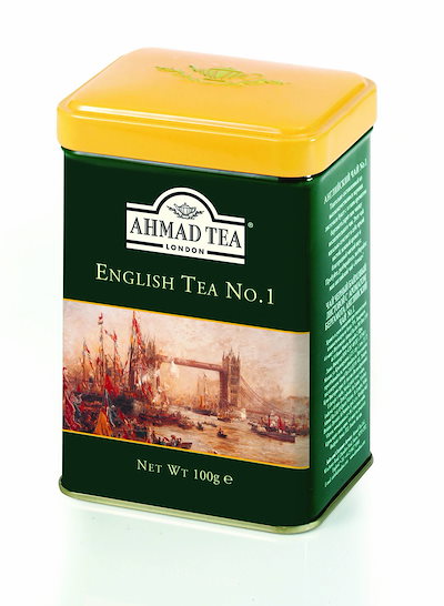 他サイト： AHMAD TEA (アーマッドティー) イングリッシュティー No.1 200g 缶 [ 英国ブランド ]の商品画像