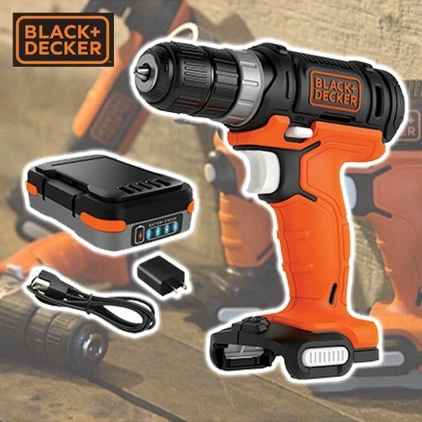 GoPak 10.8V ドリルドライバー (充電池/ACアダプター付き) BDCDD12US1