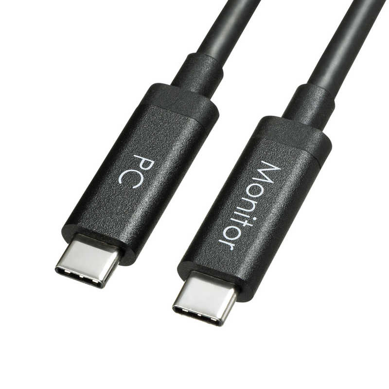 サンワサプライ　5m[USB-C USB-C]3.2 Gen2ケーブル 充電転送 USB PD対応 60W ブラック　KC-ALCCA1250