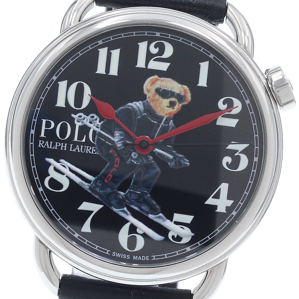 ラルフローレン RALPH LAUREN 472865482002 アルパイン ポロベア 自動巻き メンズ 美品 保証書付き_954762【中古】