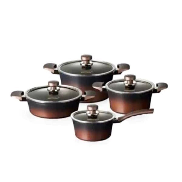 HAPPYCALLIHチタニウム鍋4個セット