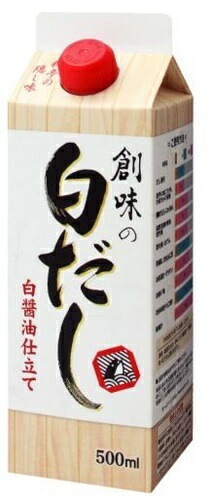 【送料無料】創味食品 創味の白だし 500ml12本【北海道東北四国九州沖縄県は必ず送料がかかります】