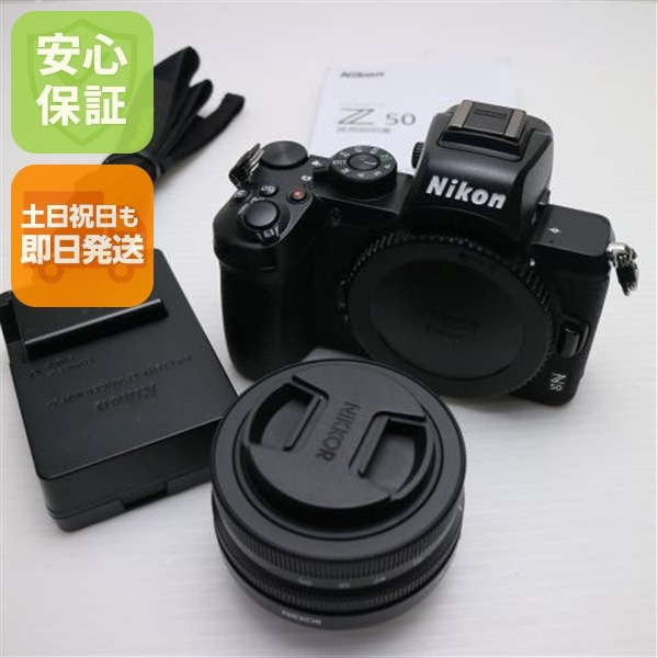 新品同様 Nikon Z 50 16-50 VR ブラック 本体 28