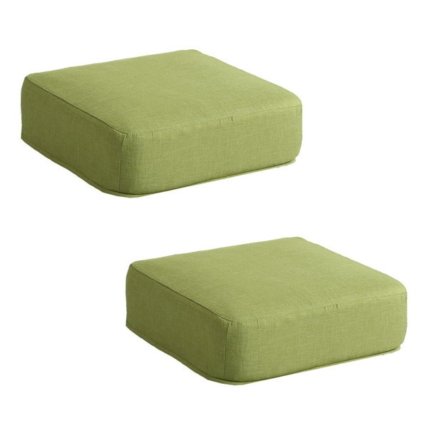 ホームテイスト SH-07-JUSQSET しっとり沈むカバーリング低反発クッション 洗濯可能なクッションカバー 角型 joue-ジュー- 同色 2個SET グリーン メーカー直送 8,131円