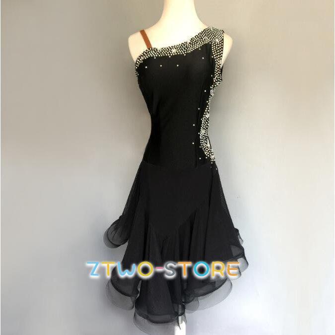 ラテンダンス発表会用ドレス ラテンドレス ワルツ ラテン系 豪華 ダンスドレス ワルツ専用演出用 ラテンワンピース 社交ダンスドレス 衣装 開場ドレス