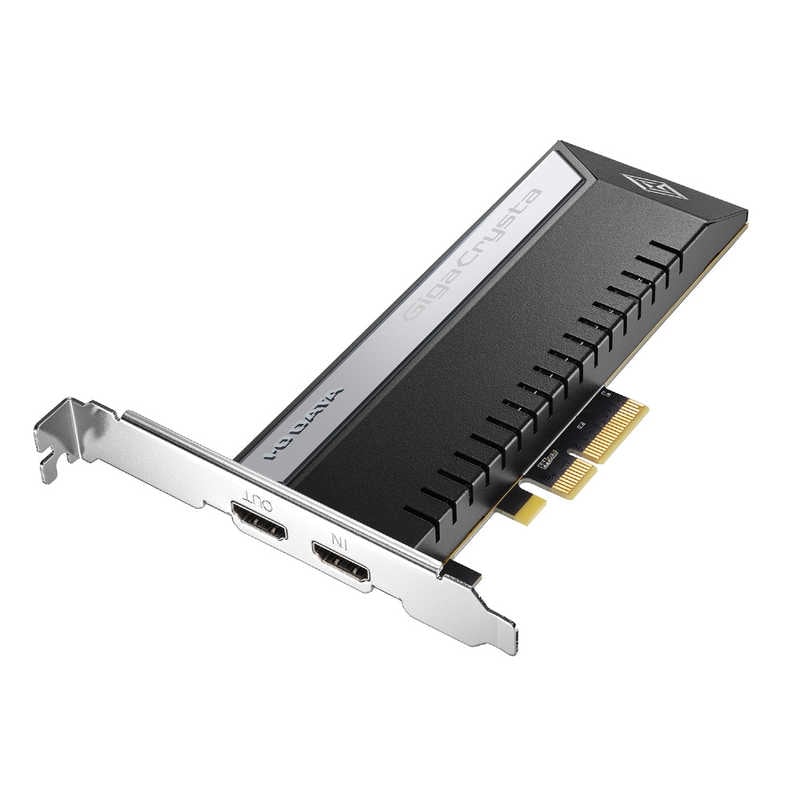 IOデータ　PCIeキャプチャーボード 4K/60p記録対応 ソフトウェアエンコード型　GV-4K60/PCIE