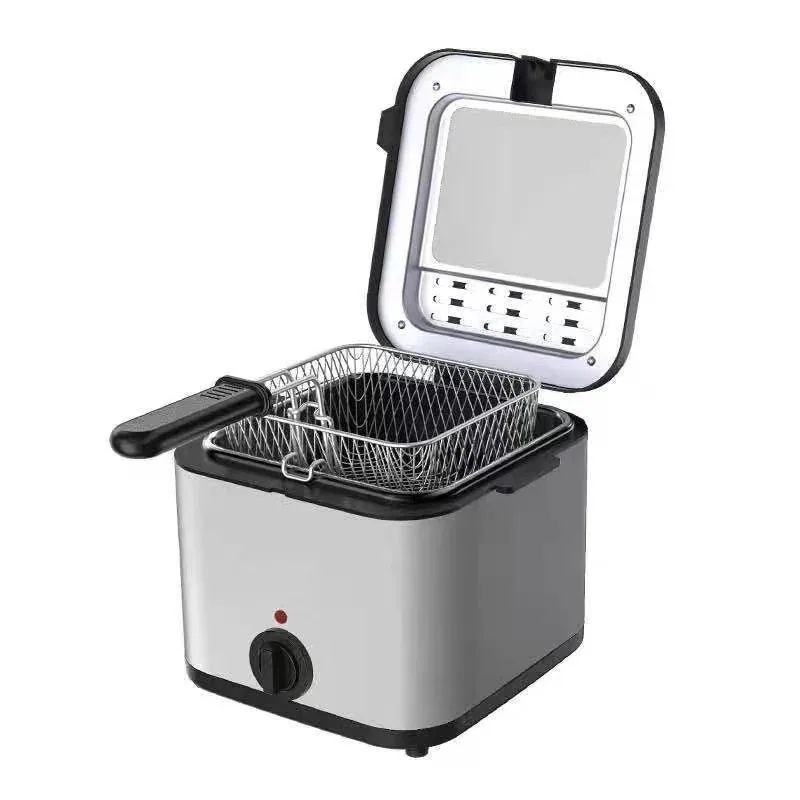 【3日出荷 新作発売】商品超目玉 電気フライヤー 卓上 フライヤー 家庭用 コンパクトフライヤー 揚げ物 からあげ 串カツ エビフライ 天ぷら ポテトフライ フライドチキン