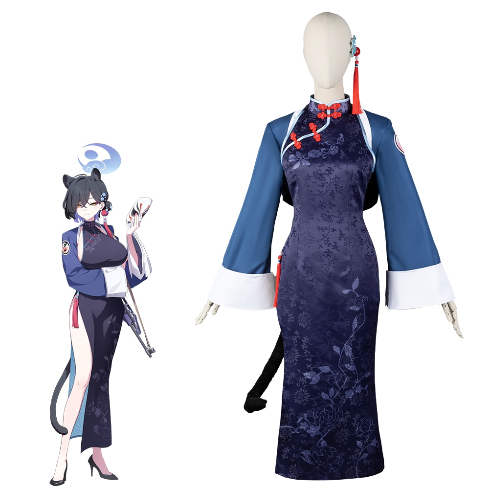 在庫品　ブルーアーカイブ　ブルアカ　コスプレ 　漆原カグヤ　コスプレ衣装