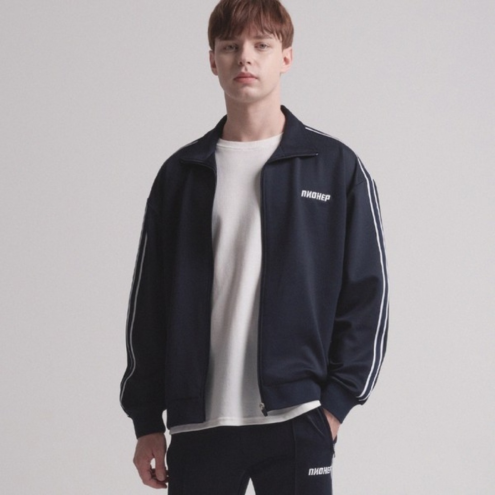 (Pianer) セミラインシグネチャートラックトップ (ネイビー)