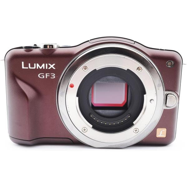 Panasonic ミラーレス一眼カメラ LUMIX GF3 ボディ センシュアルブラウン DMC-GF3-BRN