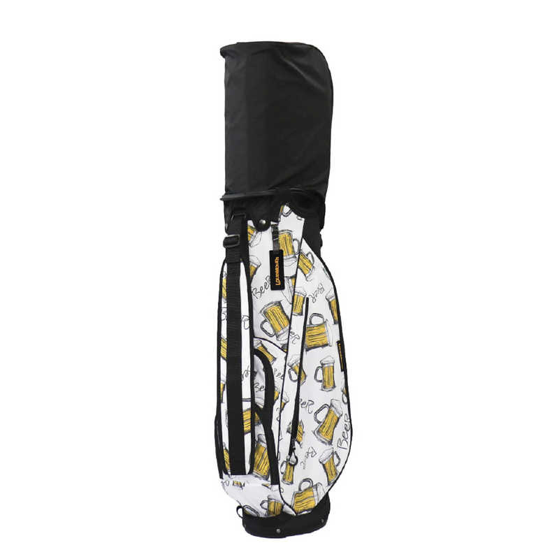 ラウドマウスゴルフ　ゴルフ用品 46インチ対応超軽量スタンドバッグ LOUDMOUTH Brewskis White　866999