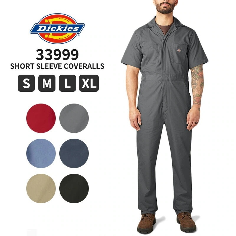 Dickies ディッキーズ 半袖 カバーオール つなぎ 33999 メンズ レディース