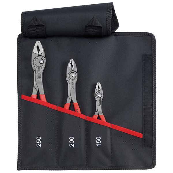 KNIPEX クニペックス ツイングリップ3本セット 150 200 250mm サイズ330x109x40（展開時）L430xH325mm 001961V01
