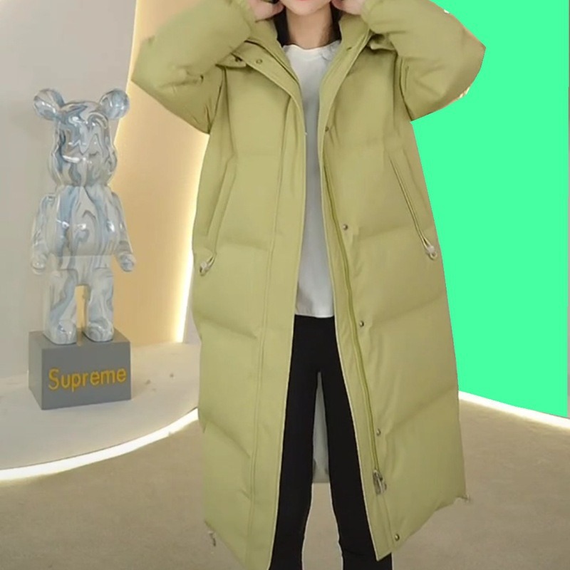 【即納】ダウン(90%) 秋冬　ロングダウンコート レディース ダウンコート ロング フード付き レディース ダウンジャケット ロングコート アウター ダウン 軽量