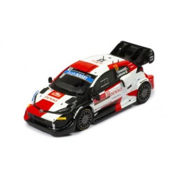 イクソモデル B トヨタ GR ヤリス ラリー1 22モンテカルロ 18 勝田貴元/A.Johnston 1/43スケール RAM834