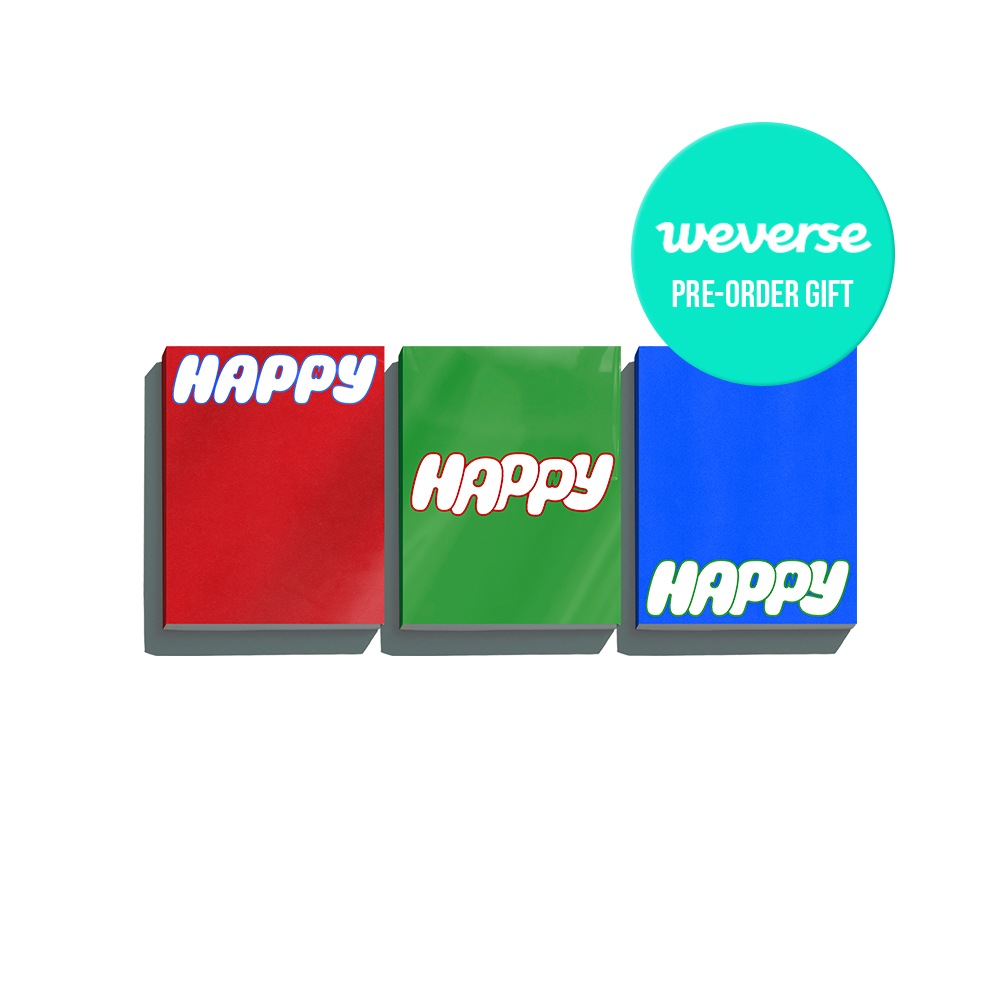 【WEVERSE特典選択】 BTS JIN - HAPPY / アルバム3種セット / Journey / Imagine / Navigate