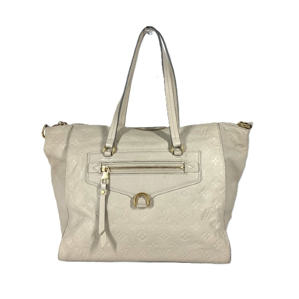 ショルダーバッグ M93411 ルミニューズPM モノグラムアンプラント カバン トートバッグ 肩掛け モノグラムアンプラントレザー ネージュ ホワイト