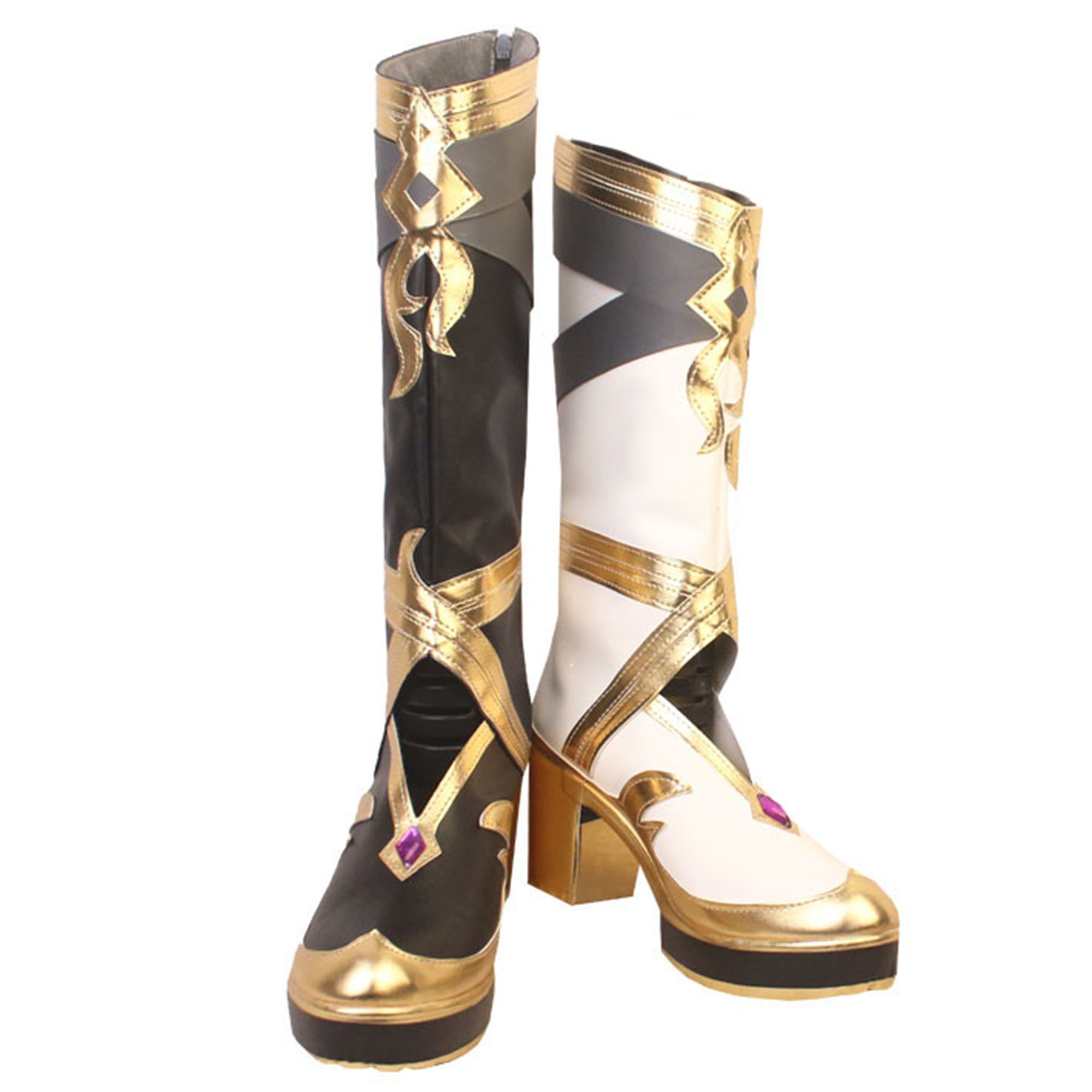 ドゥラメンテ ウマ娘 プリティーダービー 勝負服 コスプレ 靴 ブーツ コスプレ靴 コスプレブーツ カスタマイズ可能 1017040