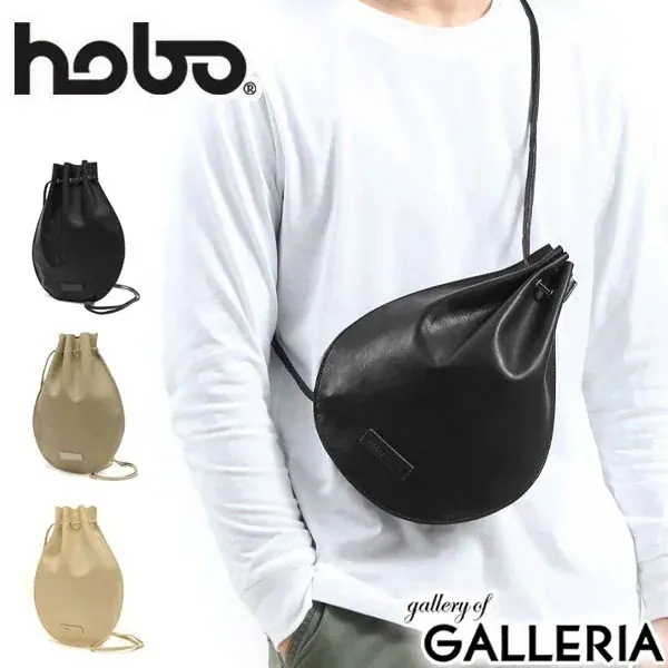 セール ホーボー ショルダーバッグ hobo 巾着バッグ HORSE LEATHER SHOULDER POUCH 巾着ショルダーバッグ 本革 ショルダー 斜めがけ 軽量 小さめ 日本製 HB-BG3