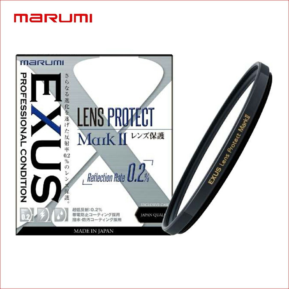 レンズ保護 フィルター 大口径　MARUMI EXUS Protect 82mm