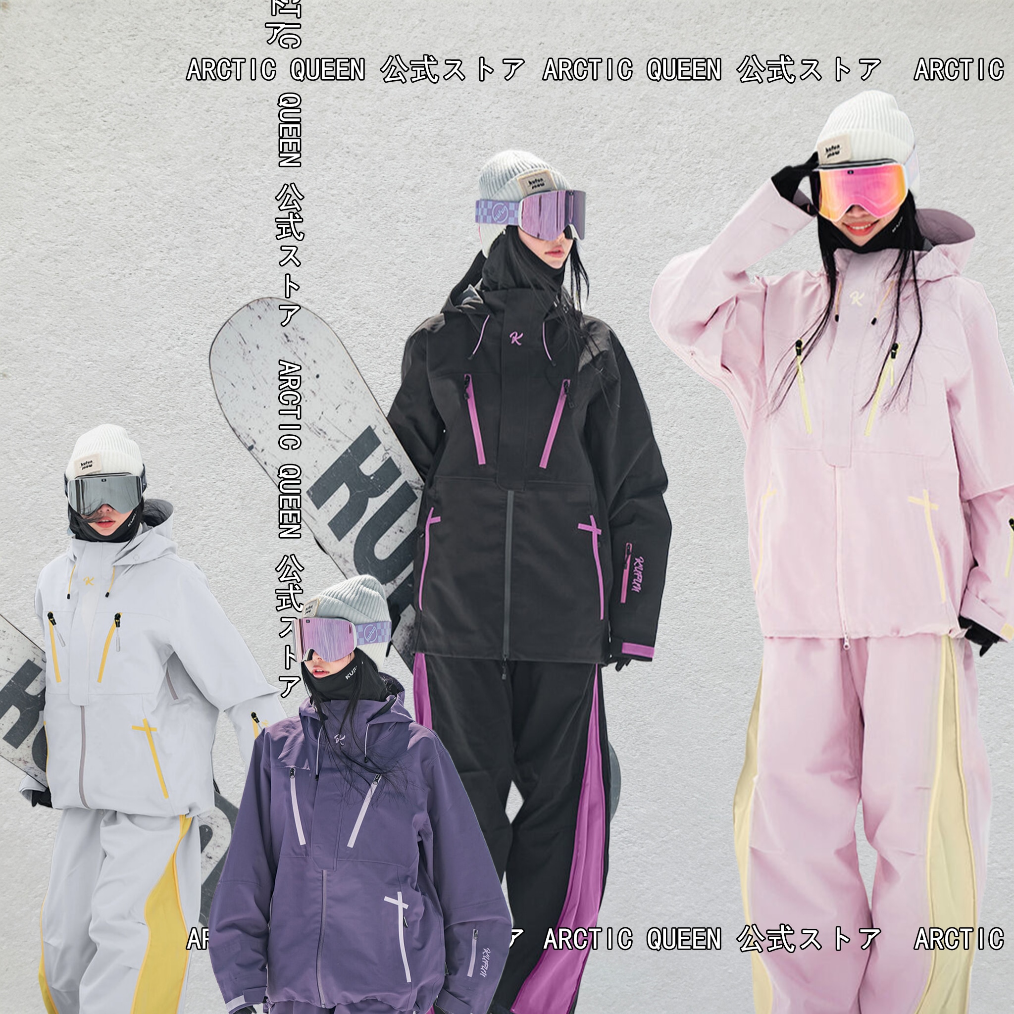 2025-2026NEW スノーボードウェア 上下セット スノーボードパンツ メンズ レディース ジャケット スキーウェア スノーボードウェア