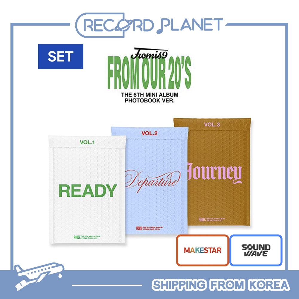 ONLINE特典+ 3種セット Fromis_9 - The 6th mini album [From Our 20’s] (Photobook Ver.)