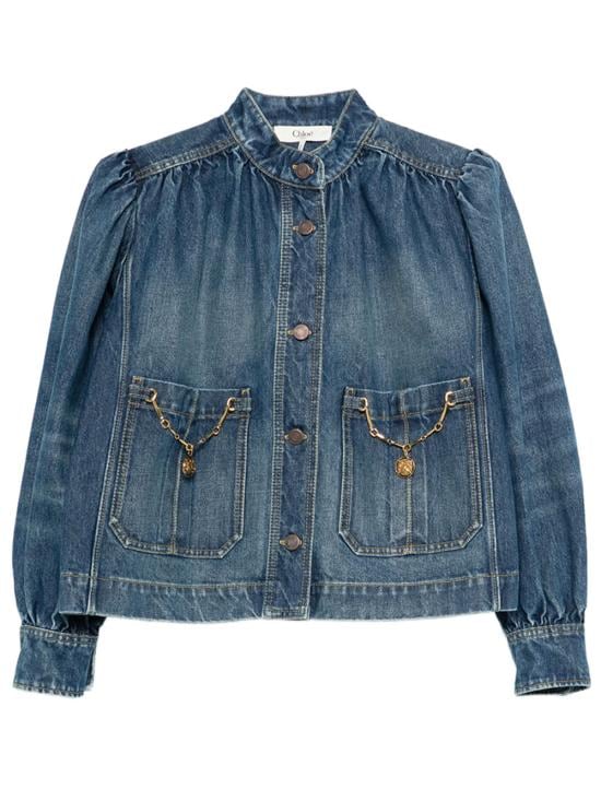 CHLOE Women Denim Jackets CH26SDV09258 4A1 FADED INDIGO