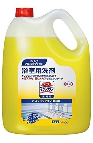 （まとめ買い）浴室用洗剤 バスマジックリン 業務用 4.5L [x3]