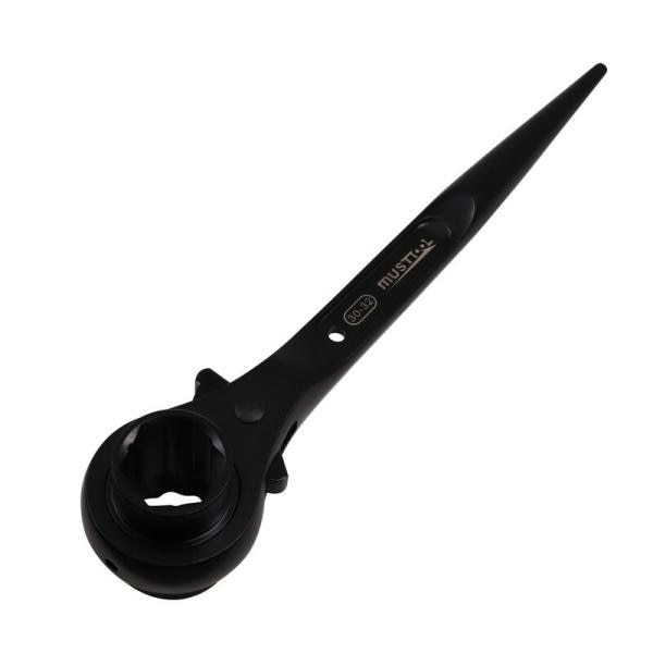 MUSTTOOL トリプルラチェットレンチBL 12850 作業工具 建設工具 シノ付ラチェット