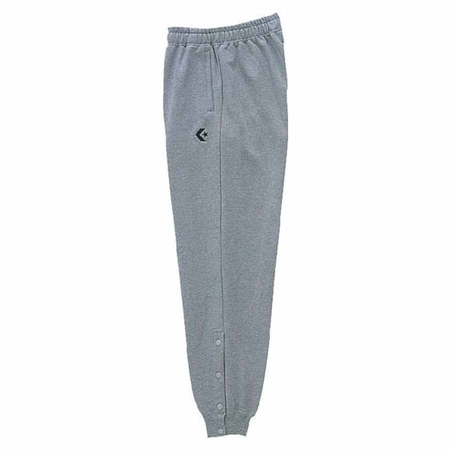 コンバース CB141204-1500-L スウェットパンツ（裾ボタン）（グレーモク・サイズ：L） CB1412041500L