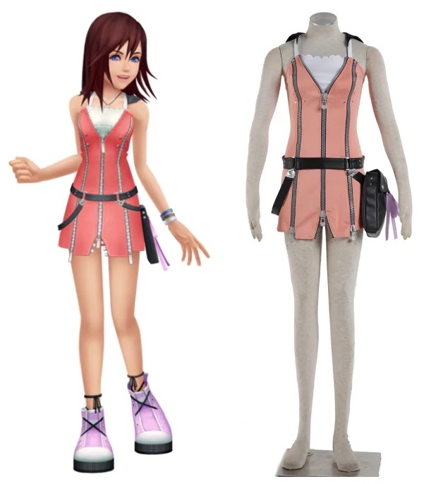 Kingdom Hearts キングダム ハーツ カイリ コスプレ衣装 アニメ ハロウィン クリスマス服 変装服仮装