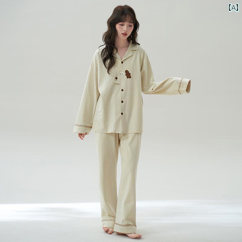 レディース　パジャマ　スウェット　上下 プリンセス マーク カップル パジャマ レディース 春秋 かわいい 子犬 綿 長袖 メンズ アウトドア ホームウェア 6,091円