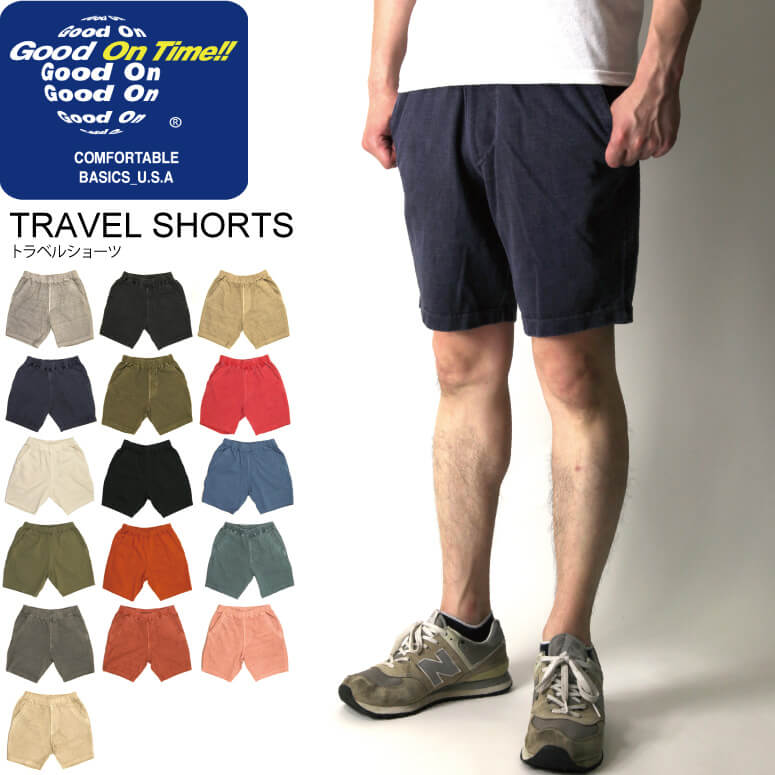 Good On(グッドオン) トラベル ショーツ ショートパンツ ハーフパンツ 短パン メンズ レデ
