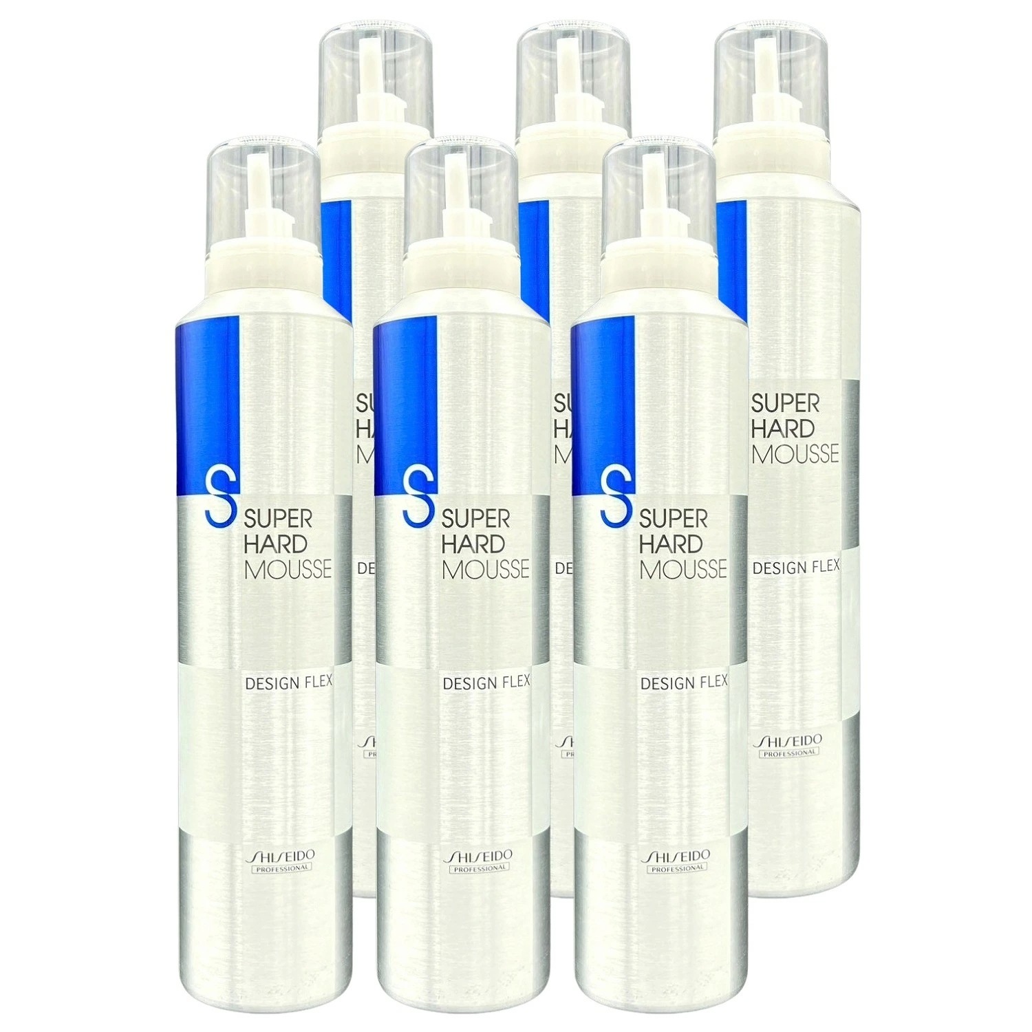 6個セット 資生堂プロフェッショナル デザインフレックス スーパーハードムース 300g ヘアケア スタイリング剤 超ハード 6,564円