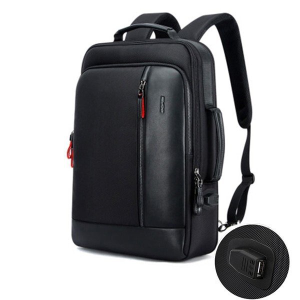 リュックサック ディパック ビジネス 男女兼用 USBポート バックパック A4 アウトドア 軽量