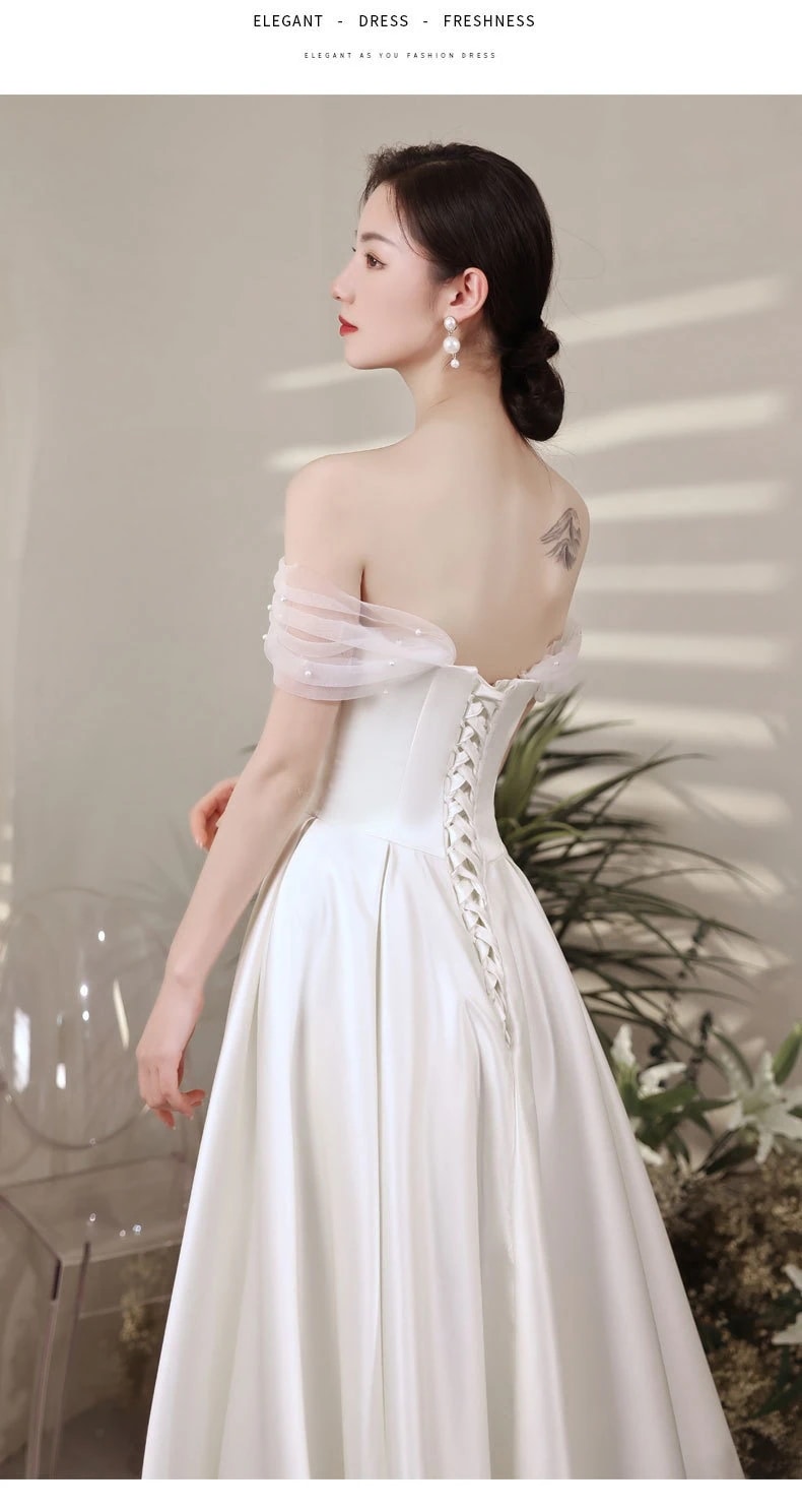 成人式 辉くフレンチドレスパーティードレス演奏会 同窓会 花嫁ロングドレス 結婚式ワンピース 卒業式 ドレス ウェディングドレス 発表会