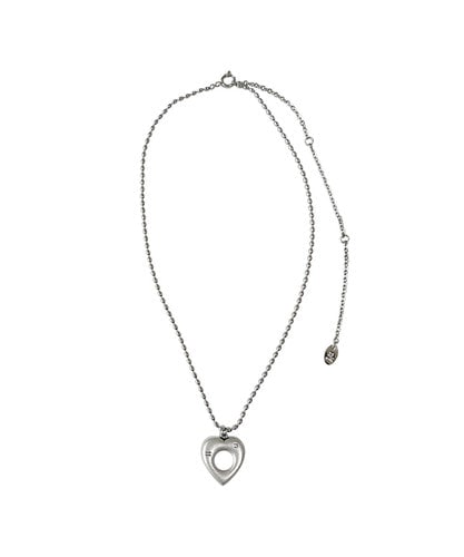 NFF heart hole necklace ハートホールネックレス 韓国アクセサリー 正規品 ネックレス