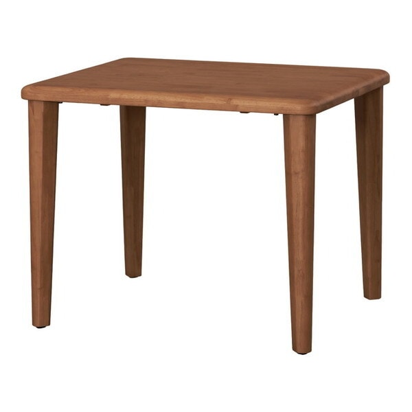 筑波産商 CCM4 ダイニングテーブル 90-75 Z 4本脚 BR メーカー直送